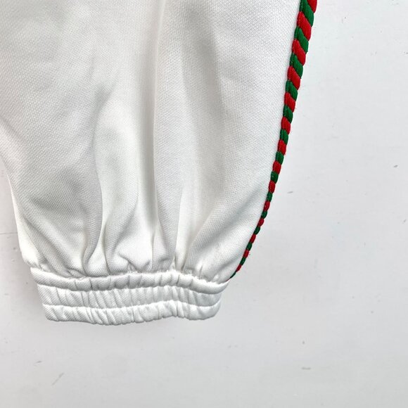 Gucci White Cardigan With Red & Green Trim - Picture 5 of 8